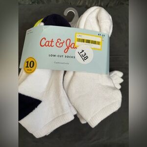 Cat & Jack 10  Pack Unisex Socks- Size4-5T